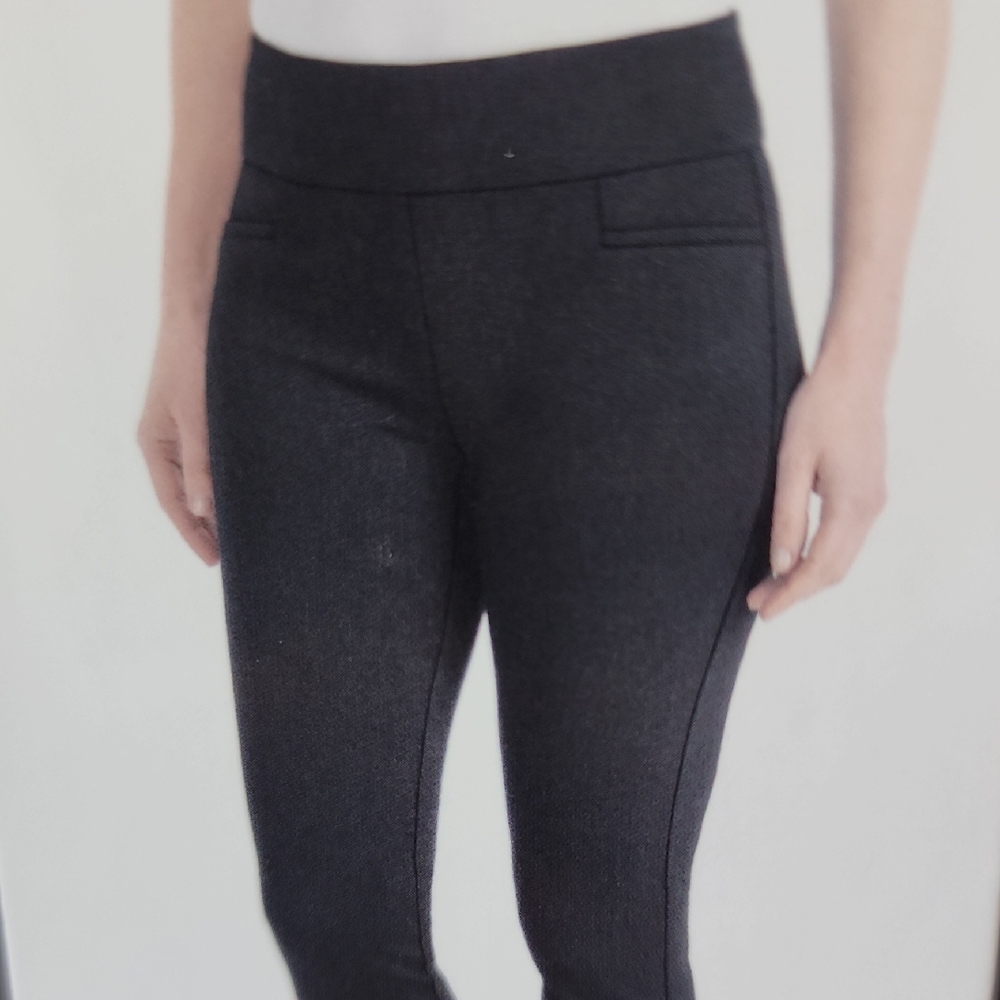 Dalia Dark Gray Skinny Pants - Picture 1 of 12